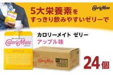 カロリーメイト ゼリー 215g×24個（アップル味） ゼリー ぜりー りんご スポーツ カロリーメイト 大塚製薬株式会社/吉野ヶ里町 [FBD025]