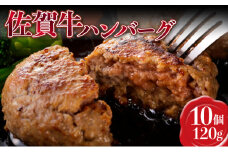 【佐賀牛】ハンバーグ 120g×10個 D-606