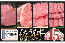 佐賀牛セット 年4回定期便コース(2人前) H-307