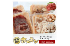 BN036  味付け牛タン500gと味付け牛ホルモン2種セット