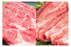 EN009 　佐賀牛食べ比べセット（カタ肉270ｇ モモ肉250ｇ）