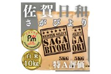 CIB73_お米マイスター厳選!!《さがびより》白米10kg(5kg×２袋)
