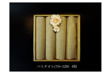EG119 使うほどに肌触りが良くなるリネン100％バスタオル4枚