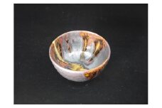 ED030 鉄釉錆抹茶碗　1客　 食器 陶芸品 焼物 陶器 工芸品 限定 佐賀 おしゃれ みやき町