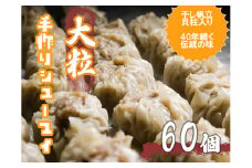 DA055_江見川端小平の手作りシューマイ60個（干し帆立貝柱入り）