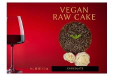 EG073_腸や皮膚の健康を維持する栄養素＜食物繊維24.1g、亜鉛9.6mg＞☆美容と健康に良いVegan raw cakeチョコレート【M】