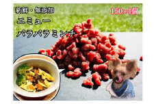 FB126 エミューのパラパラミンチ☆わんちゃんの手作りごはん用150g×4個
