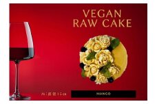 EG125_腸や皮膚の健康を維持する栄養素(食物繊維8.2g、亜鉛7㎎)☆美容と健康に良いVegan raw cakeマンゴー【M】