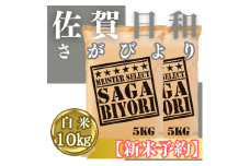 CIC24_『新米予約』令和７年産『さがびより』白米10㎏(５㎏×２袋)　※新米収穫後11月以降発送