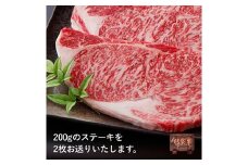 DV090_佐賀牛ロースステーキ 400g(200g×2枚)