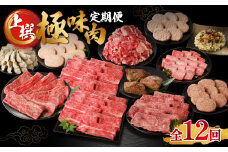 【定期便 12回】【上撰】佐賀牛-県産和牛-極味肉定期便（毎月1回　計12回お届け）佐賀牛 佐賀県産和牛 定期便 赤身 霜降り 肉 スライス すき焼き しゃぶしゃぶ 焼肉 餃子 ハンバーグ 国産 牛肉 カルビ 切り落とし モモ お肉 佐賀県 玄海町 上撰【Z006】