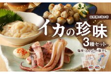 イカの珍味3点セット