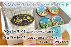 ハンバーグ＆ジェラートセット