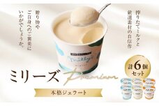 松本牧場ミリーズpremium 本格ジェラート（6個）全3種類 生乳 アイス カップサイズ 贅沢 ジェラート デザート スイーツ アイスクリーム 菓子 ６個 セット 和三盆ミルク 熟成唐いも  金柑ミルク 佐賀県 玄海町