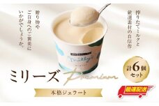松本牧場ミリーズpremium 本格ジェラート（6個）全3種類 生乳 アイス カップサイズ 贅沢 ジェラート デザート スイーツ アイスクリーム 菓子 ６個 セット 和三盆ミルク 熟成唐いも  金柑ミルク 佐賀県 玄海町
