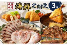 丸福水産・海鮮定期便（3回）