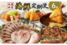 丸福水産・海鮮定期便（6回）