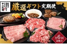 【奇数月 計6回お届け】中山牧場　厳選ギフト定期便