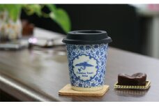 限定品！ 有田焼coffeeタンブラー Creative Town ARITA Café de ARITA 食器 うつわ 器 カップ コーヒーカップ タンブラー 珈琲タンブラー フリーカップ 蓋つきカップ コップ 蓋つきコップ  12500円 A12-20