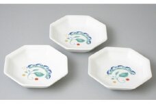 有田焼 森のミモザ八角小皿（3枚セット） A10-97