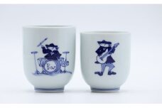 ハーモニーロック湯呑ペアセット しん窯・青花 A20-133