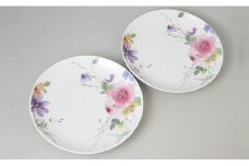 有田焼 花かれん18.5cm皿（2枚組）大慶 A20-170