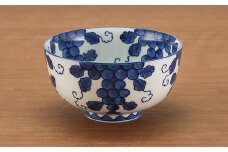 源右衛門窯 染付葡萄絵 麺鉢 器 食器 鉢 盛鉢 どんぶり ボウル 有田焼 A55-102