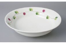 有田焼 オリーブ朱 ゆるり鉢（大） 大慶 A12-63