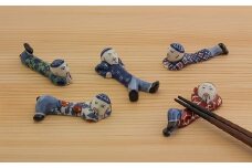 源右衛門窯 染錦絵変り マンダリン箸置 食器 はしおき 箸置き マンダリン 絵変り 有田焼  箸置きセット 高額 伝統工芸 箸置きギフト 有田焼箸置き 5個セット レスト カトラリー置き 220000円 22万円 A220-14
