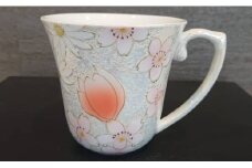 有田焼 癒されピンクのチェリーブラッサムのマグカップ【中山陶和堂】食器 うつわ 器 磁器 陶磁器 コップ カップ マグカップ 花 桜 さくら チェリーブロッサム ピンク 母の日 贈り物 ギフト A45-321