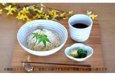 皓洋窯 優しい器「めだか」の鉢・そば猪口と吉祥豆皿セット ペア 2枚セット 計6個 メダカ 手描き 食器セット 食器 うつわ 器 ギフト 贈り物 A40-131