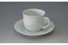 日展会友 照井一玄作 青白磁コーヒー碗 水の中 A35-113