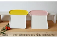 有田焼 カラッとパン皿（黄色＆ピンク）2枚セット 東洋セラミックス A10-175