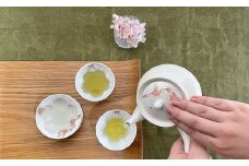 田清窯 有田焼 煌めく木蓮花 茶器セット A60-36
