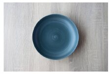 有田焼 Koselig-arita multi plate ネイビー 紺 プレート 山忠 器 うつわ 食器 皿 丸皿 北欧 シンプル モダン ワンプレート マルチプレート パスタ皿 カレー皿 軽量 10000円 1万円 A10-190