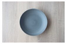 有田焼 Koselig-arita multi plate グレー プレート 山忠 器 うつわ 食器 皿 丸皿 北欧 シンプル モダン ワンプレート マルチプレート パスタ皿 カレー皿 軽量 A10-191