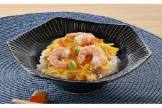 乃利陶窯 五臓六腑が喜ぶ【こくようせき】黒曜石鎬彫六角多用皿 A20-308