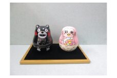 アリコ起き上がりこぼしアマビエピンク・くまモンセット 有田焼 陶楽 A20-321