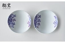 有田焼 紫陽花 小皿2枚セット 辻聡彦 聡窯 A35-162
