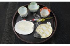 有田焼 鶴亀松竹梅 小皿小付セット 【ヤマト陶磁器】食器 器 うつわ 磁器 陶磁器 小皿 取皿 小付 ハレの日 縁起物 正月飾り 鶴亀 松竹梅 お正月の器 5枚 セット コーディネート 50000円 5万円 A50-274
