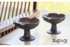 有田焼 金泥高台デザートカップ 2個セット 24to3 西富陶磁器 A20-356