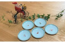 瑞峯窯 有田焼 クリスマス 小皿５種 原重製陶所 A30-294