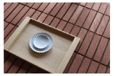 1616/ TY Palace Plate 110&160 各1枚セット 有田焼 器 食器 皿 グレー プレート A11-40