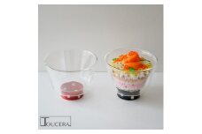 有田焼 ブラボウル（２個セット）（水玉　赤・黒）東洋セラミックス A25-358