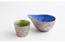 有田焼 麟 Lin プラチナ 冷酒器 金照堂 和食器 うつわ 器 食器 酒器 片口 ぐい呑み ぐいのみ おちょこ お猪口 冷酒 晩酌 メタリック ギフト 贈答 盃 かっこいい おしゃれ ハレの器 ハレの日 40000円 4万円 A40-205