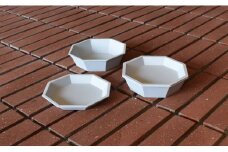 1616/ TY Anise Plate & Bowl 150 4枚セット【1616/arita japan】有田焼 食器 器 皿 小皿 八角皿 鉢 小鉢 アニス プレート ボウル グレー シンプル A40-378