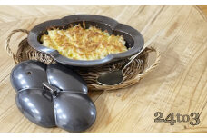 有田焼 黒釉 木瓜 蓋付耐熱皿 24to3【西富陶磁器】食器 器 うつわ 皿 蓋付 グラタン皿 耐熱皿 直火対応 オーブン対応 かわいい おしゃれ ブラック 25000円 A25-615