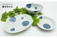 有田焼 ずっと使える たこ唐草の楕円皿・楕円鉢・深小皿のセット 鷹巣瑞光堂 A25-379
