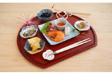 有田焼 四角いプレートと小皿で楽しむおせち お正月のうつわセット マルシゲ陶器 A40-217
