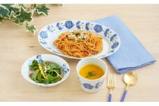 有田焼 染付サビ花つなぎ3点セット マルシゲ陶器 A30-334